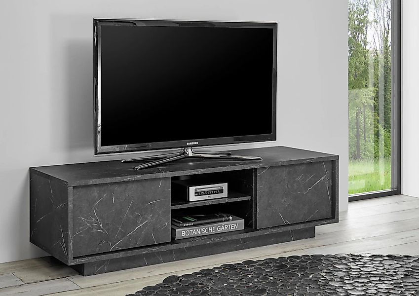 Home affaire Lowboard "Carrara" grifflos günstig online kaufen