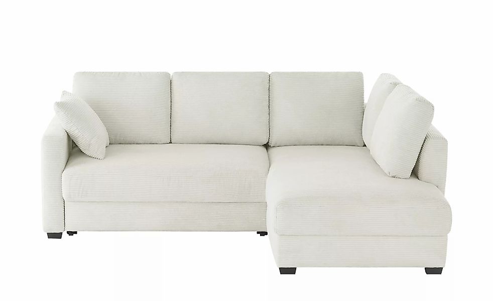 bobb Ecksofa mit Boxspringpolsterung  Lisa de Luxe ¦ grau ¦ Maße (cm): B: 2 günstig online kaufen