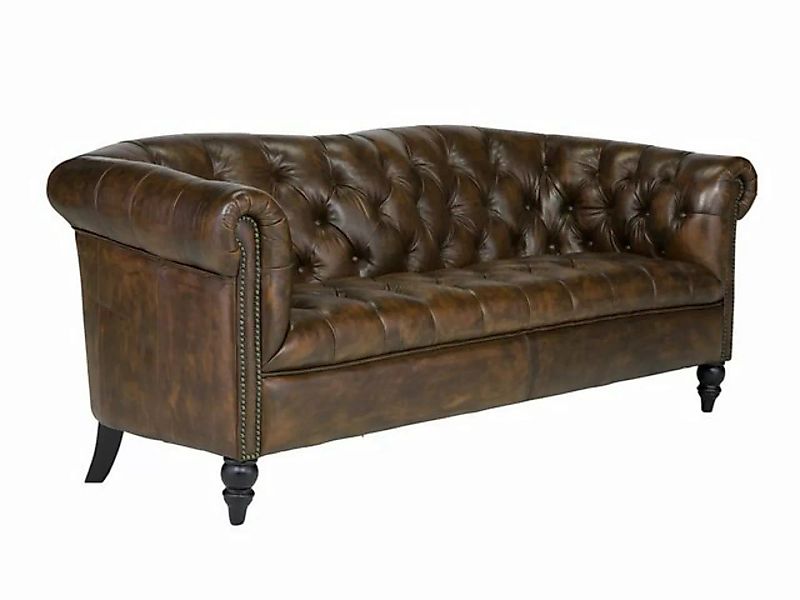massivum Sofa Chesterfield Shelford 3-Sitzer antik braun, 1 Teile günstig online kaufen