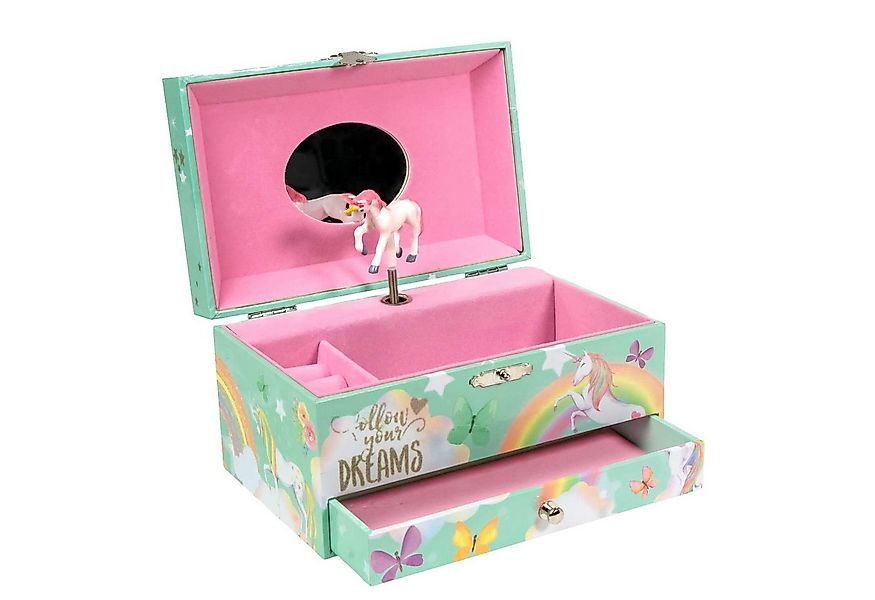 Intirilife Schmuckkasten (1 St), Schmuckkästchen mit Spieluhr Musikschmuckd günstig online kaufen