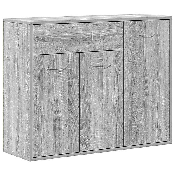 vidaXL Sideboard Grau Sonoma 88x30x70 cm Holzwerkstoff 815367 günstig online kaufen
