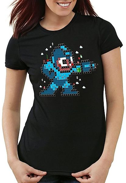 style3 T-Shirt Mega Pixel Level switch mario nintendo nes 8bit super günstig online kaufen