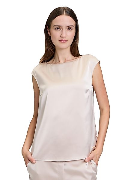 Betty&Co Blusentop "Damen Blusentop mit Glanzeffekt" günstig online kaufen