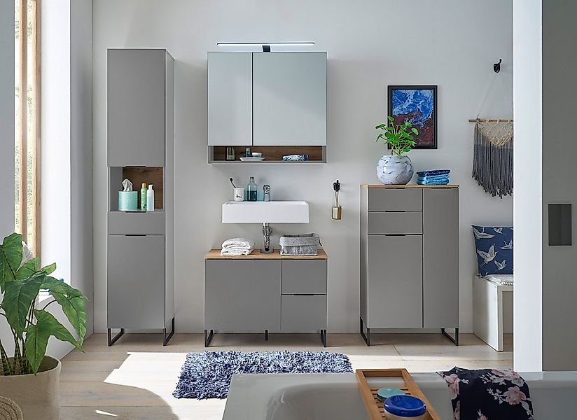 BASIC by Balculina Midischrank Denver Midischrank, Badezimmerschrank BxHxT günstig online kaufen