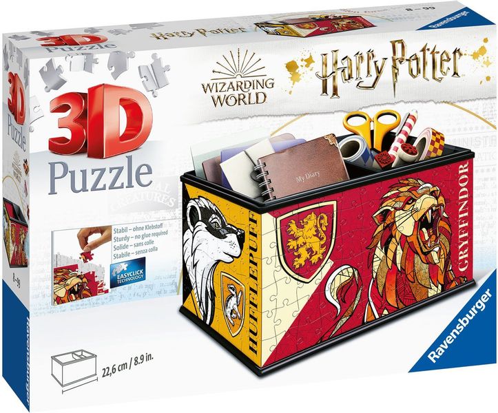 Harry Potter: Aufbewahrungsbox - 3d Puzzle 216 Teile günstig online kaufen