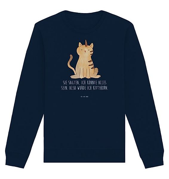 Mr. & Mrs. Panda Longpullover Einhorn Katze Größe S - French Navy - Geschen günstig online kaufen