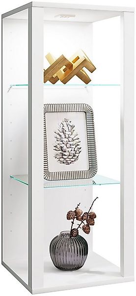 VCM Hängevitrine Holz Glas Wandvitrine Wandregal Glasol MW günstig online kaufen