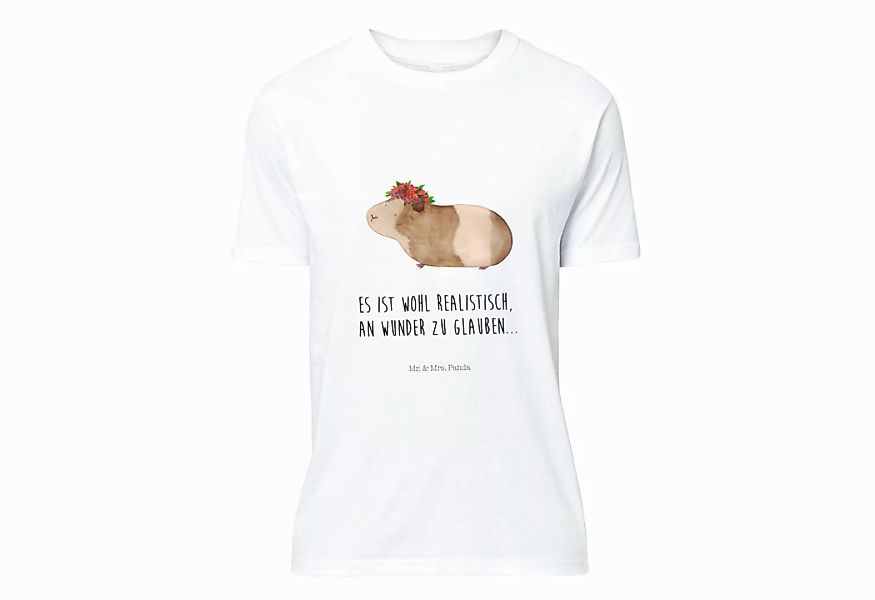 Mr. & Mrs. Panda T-Shirt Meerschweinchen weise - Weiß - Geschenk, T-Shirt m günstig online kaufen