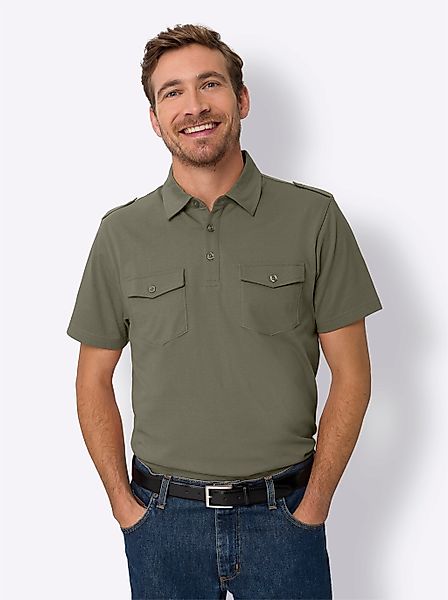 Classic Poloshirt "Kurzarm-Poloshirt", (1 tlg.) günstig online kaufen