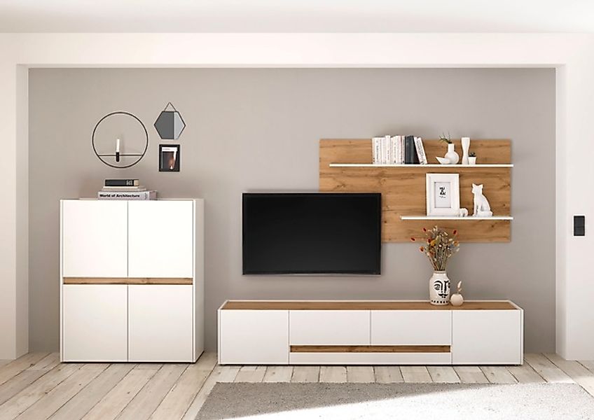 INOSIGN Wohnwand »City/Giron, moderne Anbauwand, Komplettset in vielen Farb günstig online kaufen