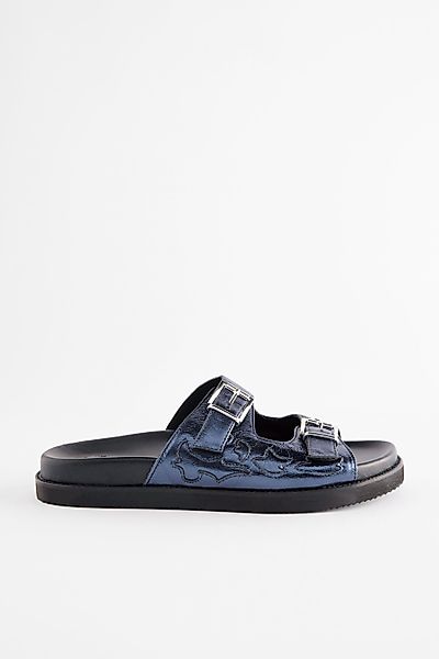 Next Ledersandalen im Westernlook mit Fußbett günstig online kaufen
