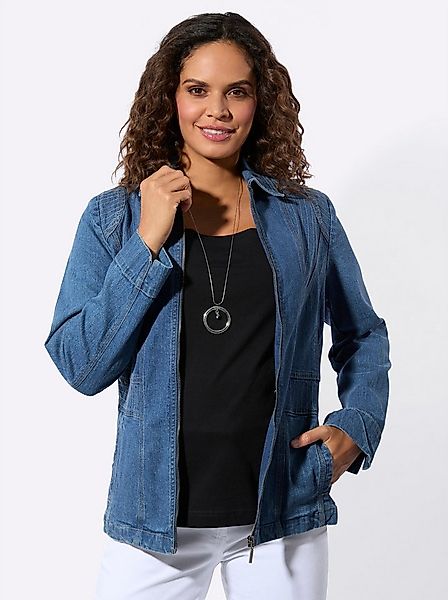Witt Blusenblazer Jeans-Jacke Langarm günstig online kaufen