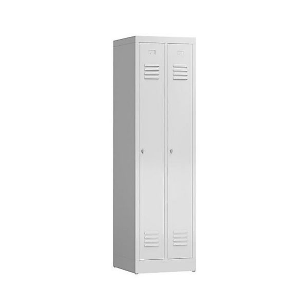Steelboxx Spind ClassiX Garderobenschrank, 2 Abteile, 1800 x 500 x 500 mm ( günstig online kaufen
