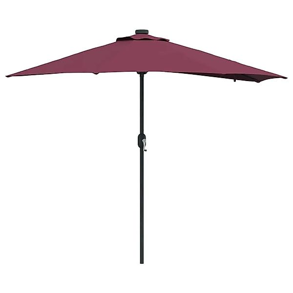 vidaXL Gartenparasol Bordeauxrot 294 x 150 x 223 cm Stoff 42003263 günstig online kaufen