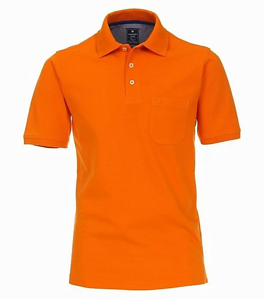 Redmond Langarm-Poloshirt Piqué Polo-Shirt günstig online kaufen