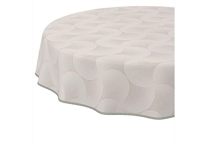 ANRO Tischdecke abwaschbar Tischtuch Baumwolle Polyester wasserabweisend (E günstig online kaufen