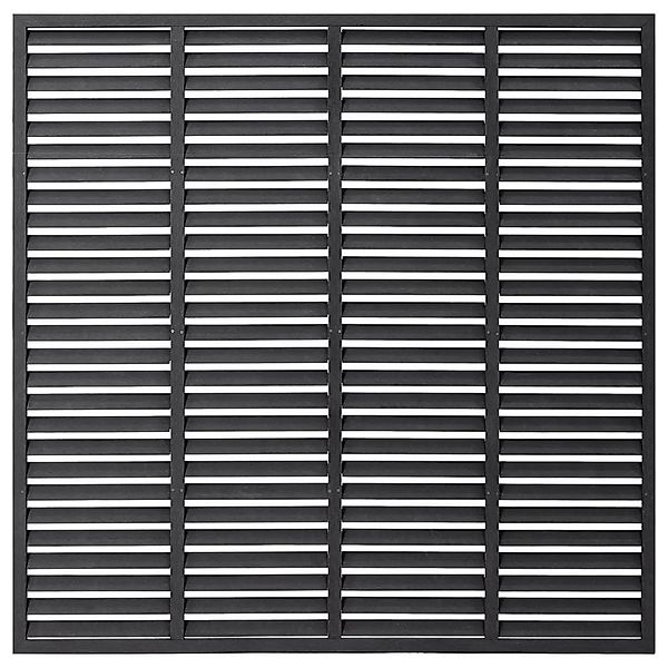 vidaXL Gartenzaun Lamellenzaun WPC 180x180 cm günstig online kaufen