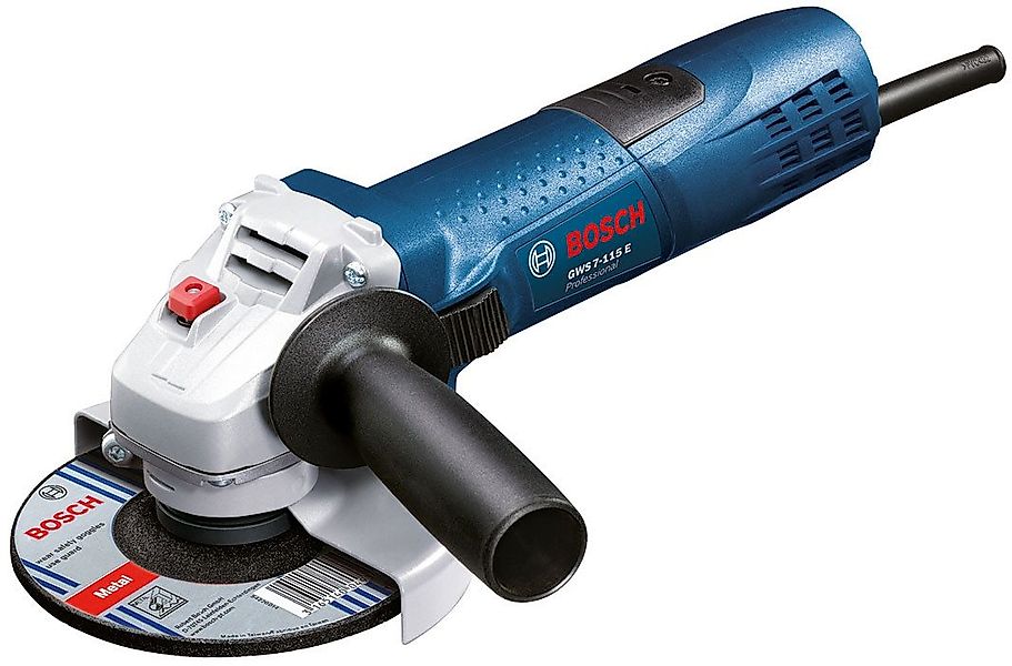 Bosch Professional Winkelschleifer »GWS 7-115 E«, 720 W mit Drehzahlvorwahl günstig online kaufen