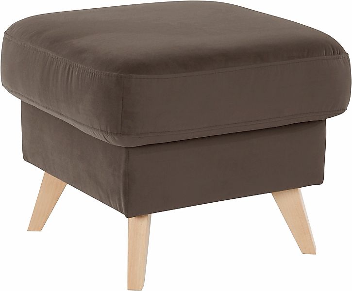 exxpo - sofa fashion Hocker »Nappa mit praktischem Staufach unter der Sitzf günstig online kaufen