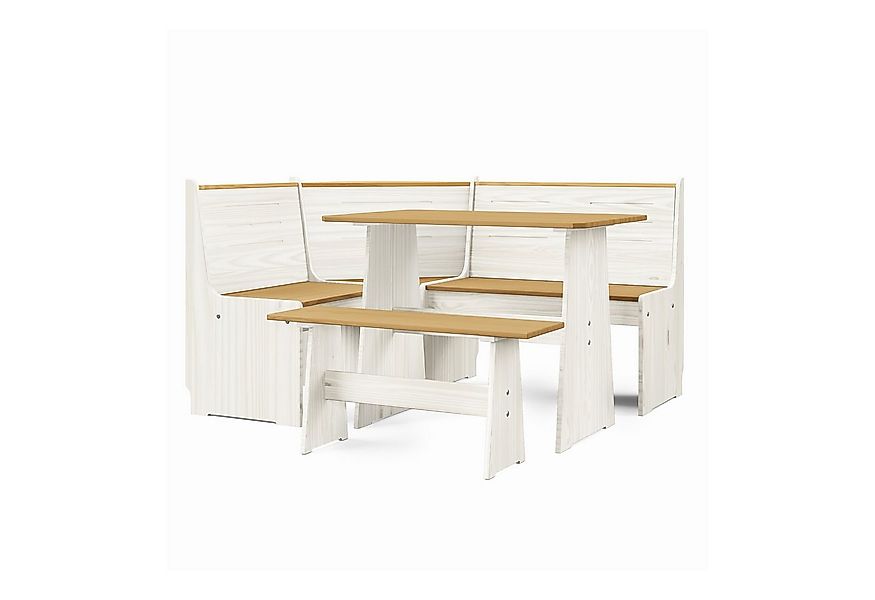 HTI-Living Eckbank Eckbankgruppe Marija (Set, 3-St., 1 Esstisch, 1 Eckbank günstig online kaufen