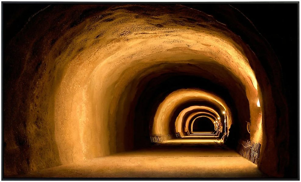 Papermoon Infrarotheizung »Visuell dynamischer Tunnel«, sehr angenehme Stra günstig online kaufen
