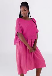 YC Fashion & Style Sommerkleid Lagenlook-Kleid günstig online kaufen