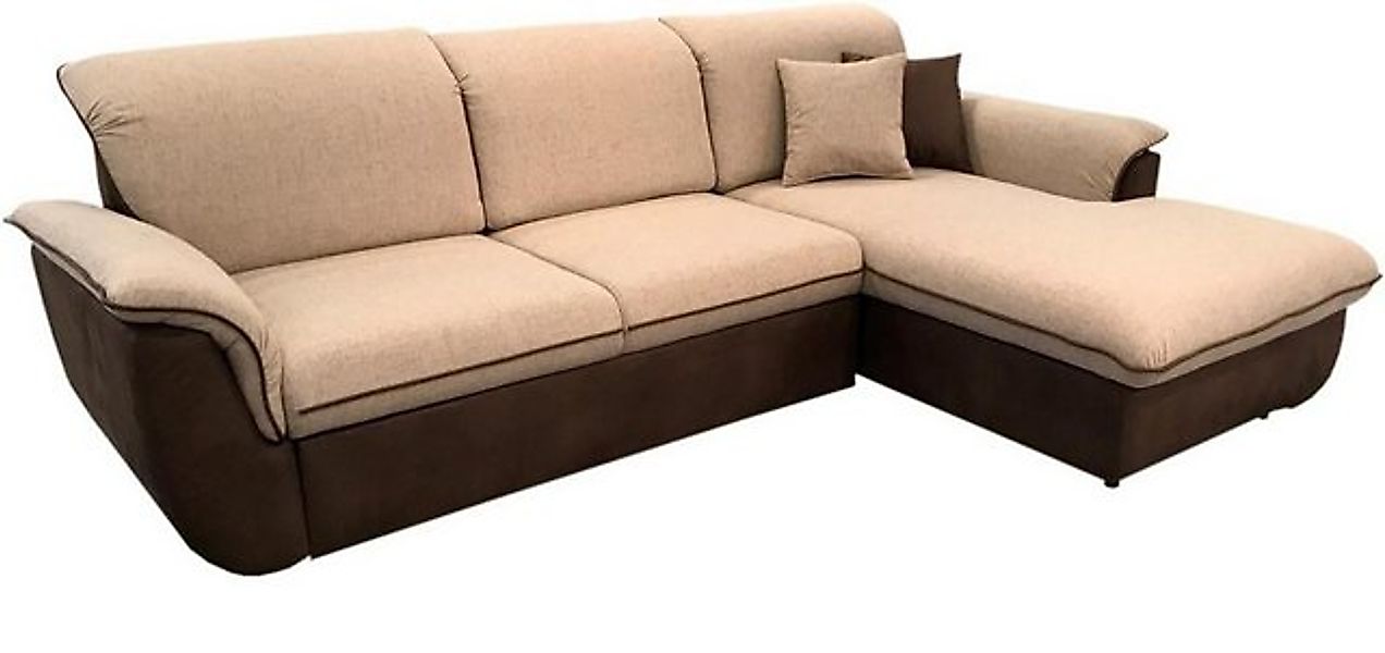 Xlmoebel Ecksofa Neues Ecksofa mit Schlafsofa-Funktion und Bett in der Ecke günstig online kaufen