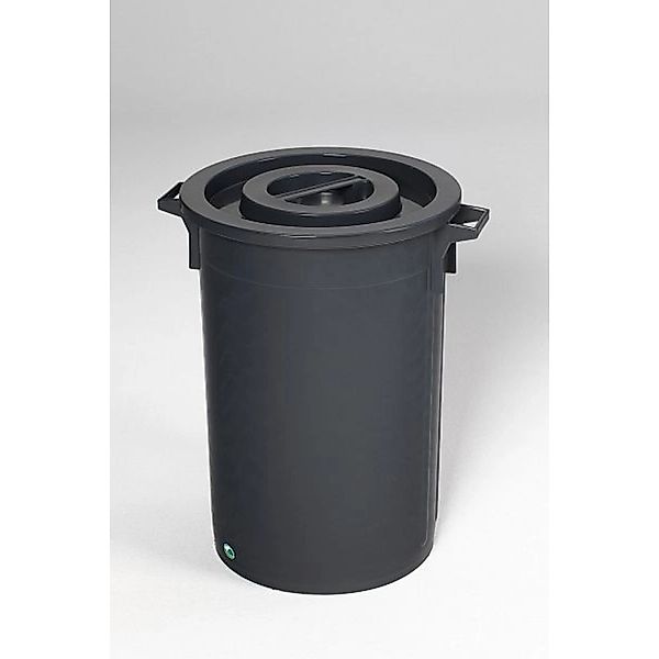 PROREGAL Robuster Abfallsammler Mit Deckel Stapelbar 45 Liter HxBxT 48 x 42 günstig online kaufen