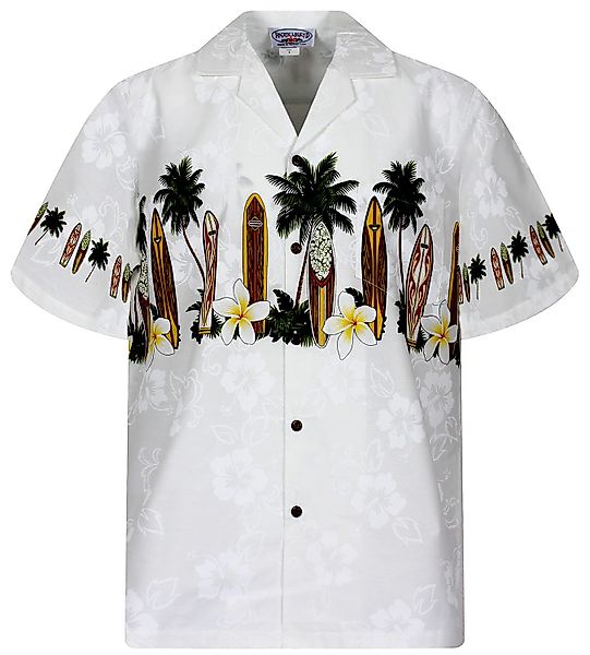 Pacific Legend Hawaiihemd Surfbretter Brustdruck Original günstig online kaufen