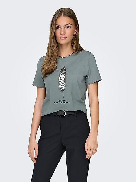 ONLY Kurzarmshirt ONLKITA LIFE REG S/S günstig online kaufen