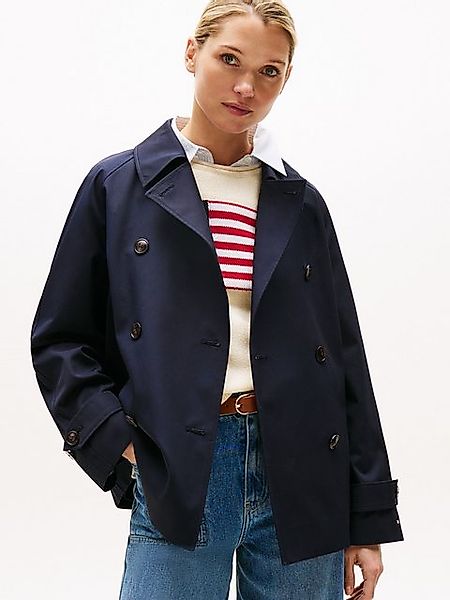 Tommy Hilfiger Trenchcoat COTTON REG SHORT TRENCH COAT günstig online kaufen