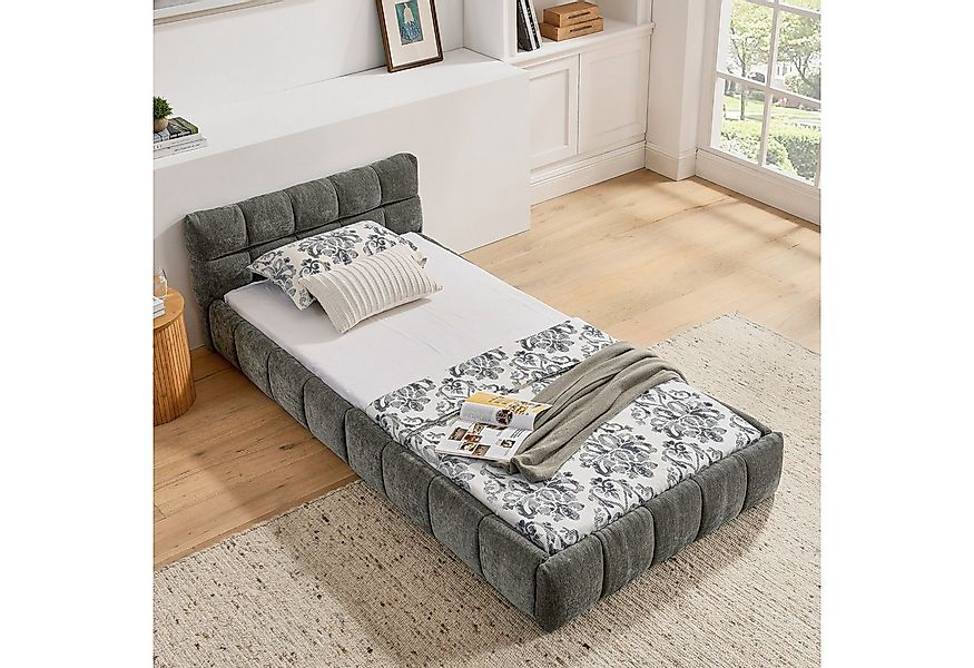 Odikalo Polsterbett Doppelbett Einzelbett, Chenille (90x200 / 140x200 / 160 günstig online kaufen