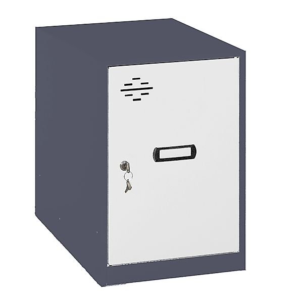 PROREGAL Schließfachwürfel AMEGO HxBxT 47,5 x 40 x 50 cm Ohne Standfüße Wei günstig online kaufen