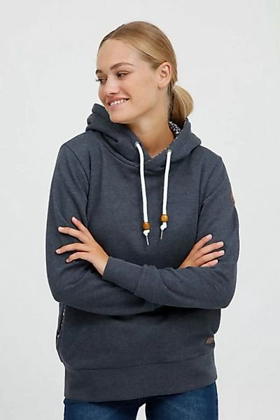 OXMO Kapuzenpullover OXUlrika Kapuzenpullover mit Innenmuster günstig online kaufen