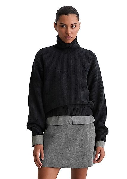 Marc O'Polo Strickpullover aus kuscheligem Merinowolle-Mix günstig online kaufen