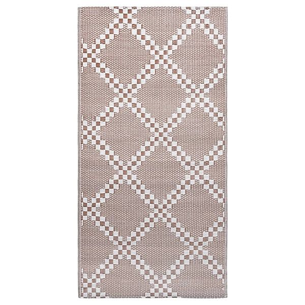 vidaXL Outdoorteppich Braun 160x230 Cm Pp 643954 günstig online kaufen