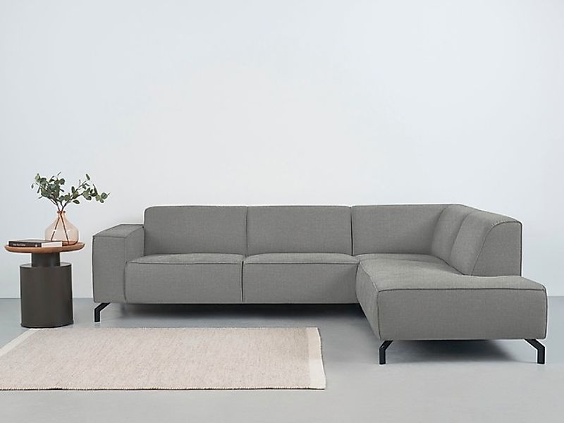 Places of Style Ecksofa »Lorcan, Breite 275 cm, weiches Sitzgefühl«, mit sc günstig online kaufen
