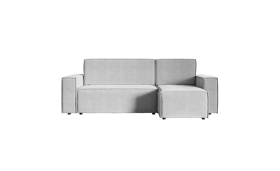 Ecksofa mit Schlaffunktion Copertino ¦ grau ¦ Maße (cm): B: 259 H: 84 Polst günstig online kaufen