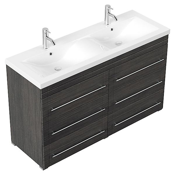 Magnolia Home Doppelwaschtisch Stand Badmöbel Gallo günstig online kaufen