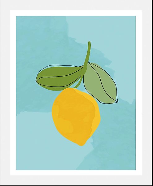 queence Bild "Fuego", Obst-Obst Bilder-Essen-Lebensmittel-Kunst-Figuren, (1 günstig online kaufen