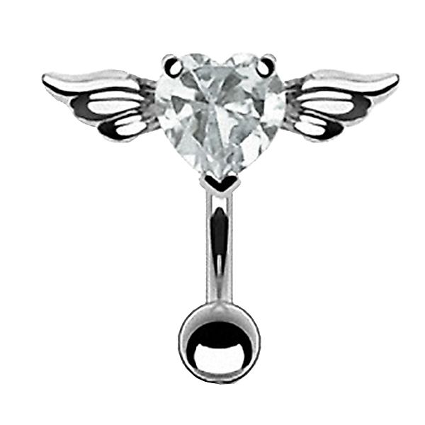 Taffstyle Bauchnabelpiercing Piercing Chirurgenstahl Kristall Flying günstig online kaufen