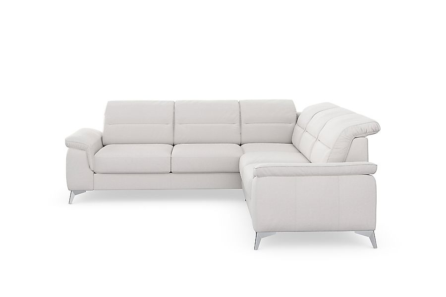 sit&more Ecksofa "Sinatra L-Form" optional mit Kopfteilverstellung und Armt günstig online kaufen