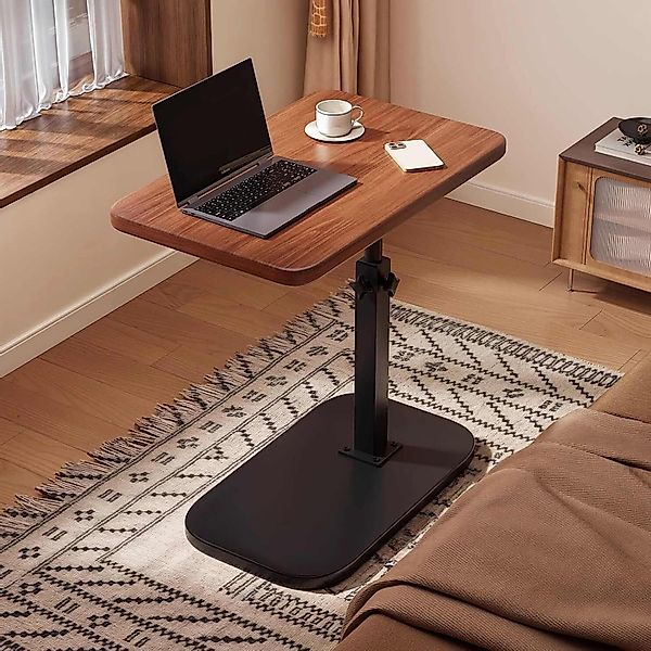 BlingBin Beistelltisch Metallbasis Couchtisch 360° Rotierend günstig online kaufen
