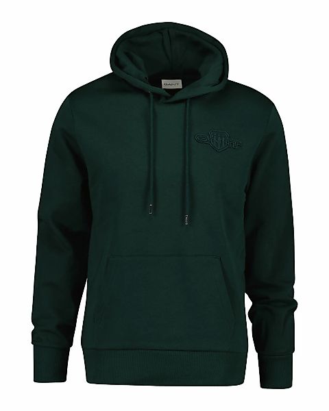 Gant Hoodie "TONAL SHIELD" Ton-in-Ton Stickerei, regular fit, Sweatshirt günstig online kaufen