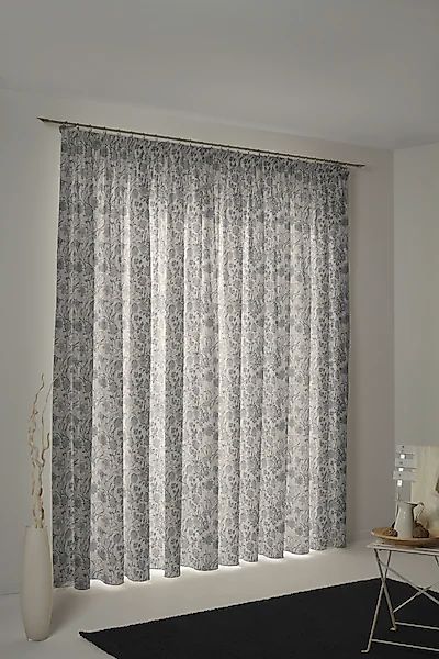 Adam Vorhang »Flower Cuveé«, (1 St.) günstig online kaufen