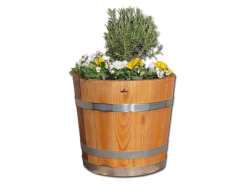 Temesso Pflanzkübel Kübel geölt, Blumenkübel aus günstig online kaufen
