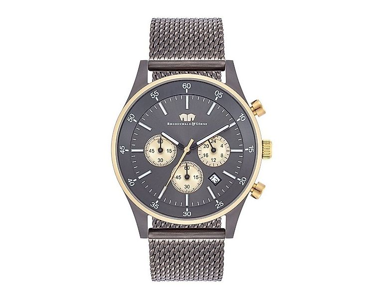 Rhodenwald & Söhne Chronograph Goodwill gelbgold/anthrazit Goodwill, Chrono günstig online kaufen