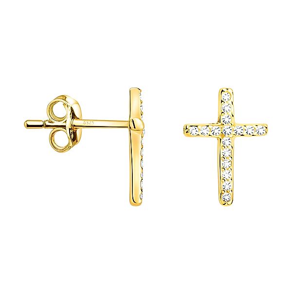Sofia Milani Paar Ohrstecker Kreuz, 925 günstig online kaufen