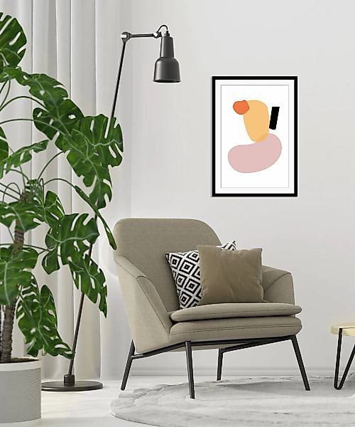 queence Bild "Sebastian", Abstrakt-Kunst-Figuren-Modern-Gemälde, HD Premium günstig online kaufen
