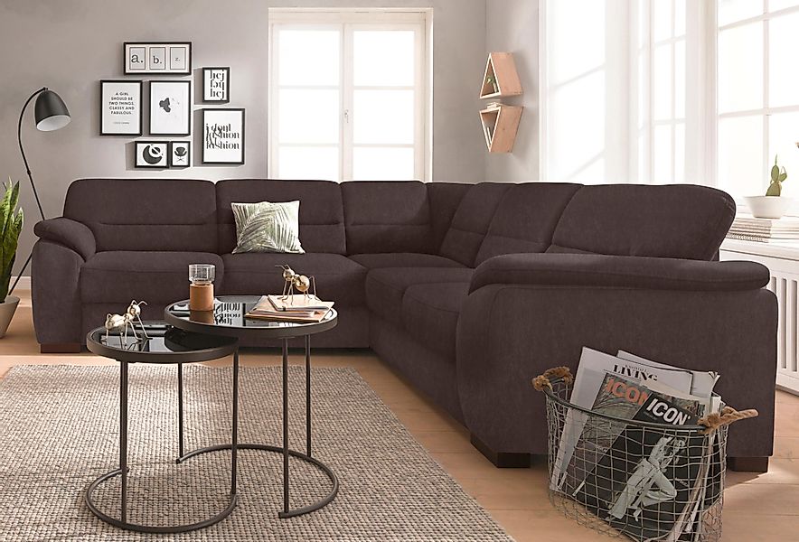 sit&more Ecksofa Montego L-Form, wahlweise mit günstig online kaufen